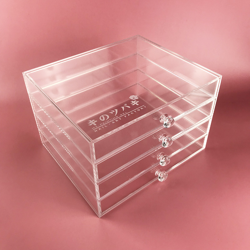 acrylic drawer makeup organizer