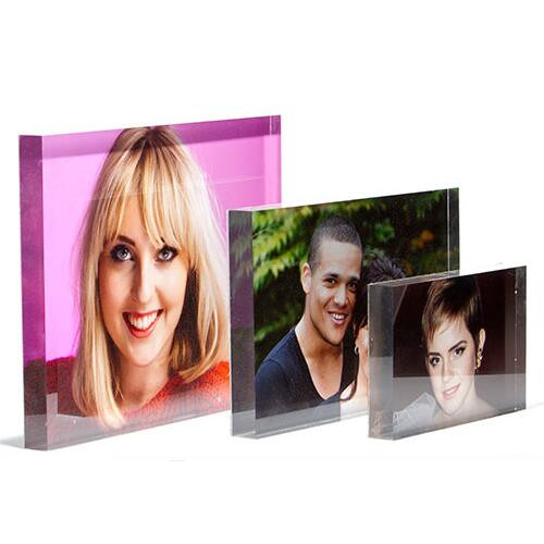 acrylic block photo block