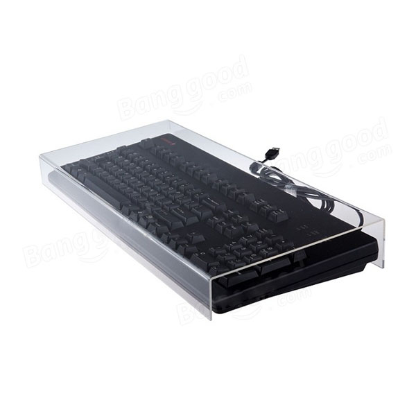 Acrylic keyboard dust cover