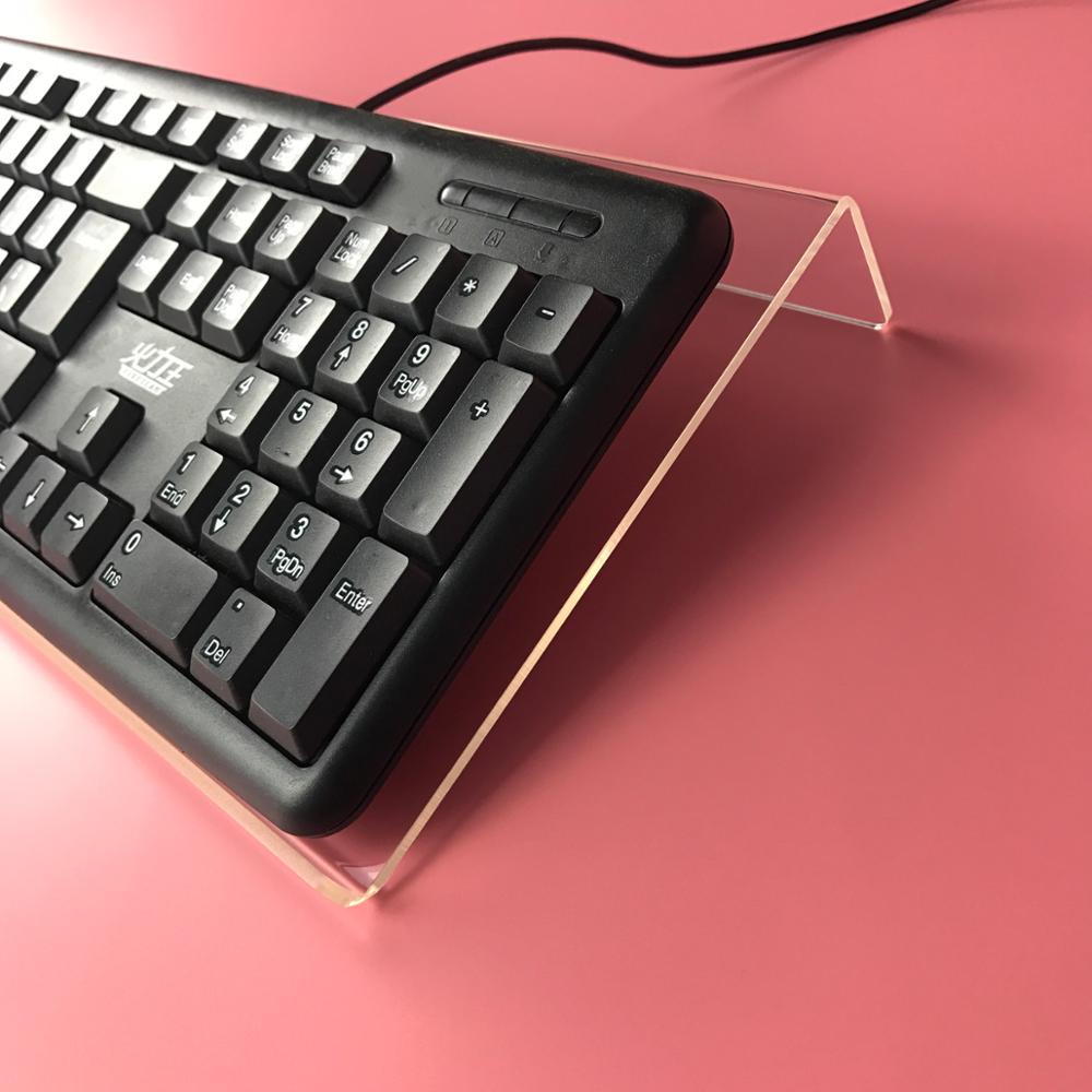 Clear Acrylic keyboard stand holder